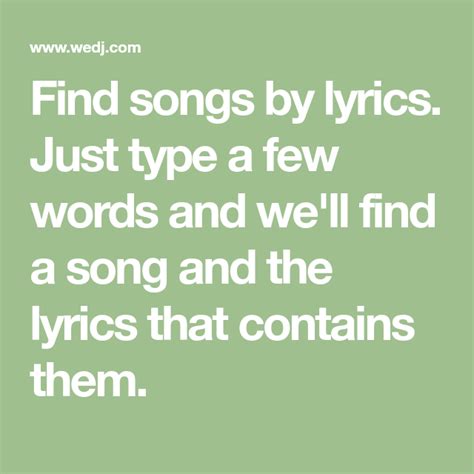 how to search for song lyrics|search songs by lyrics only few words.